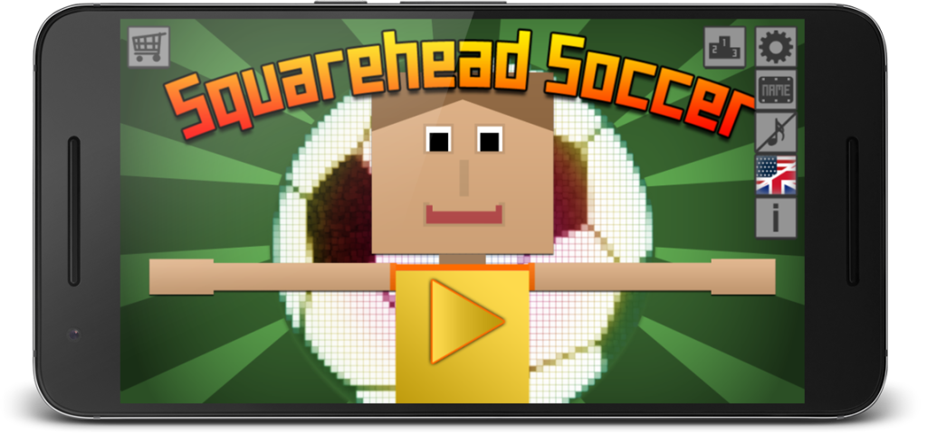 Squarehead Soccer Title Gerät