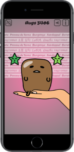 Jagaimo - Hug a Potato on iPhone! Second Screenshot!